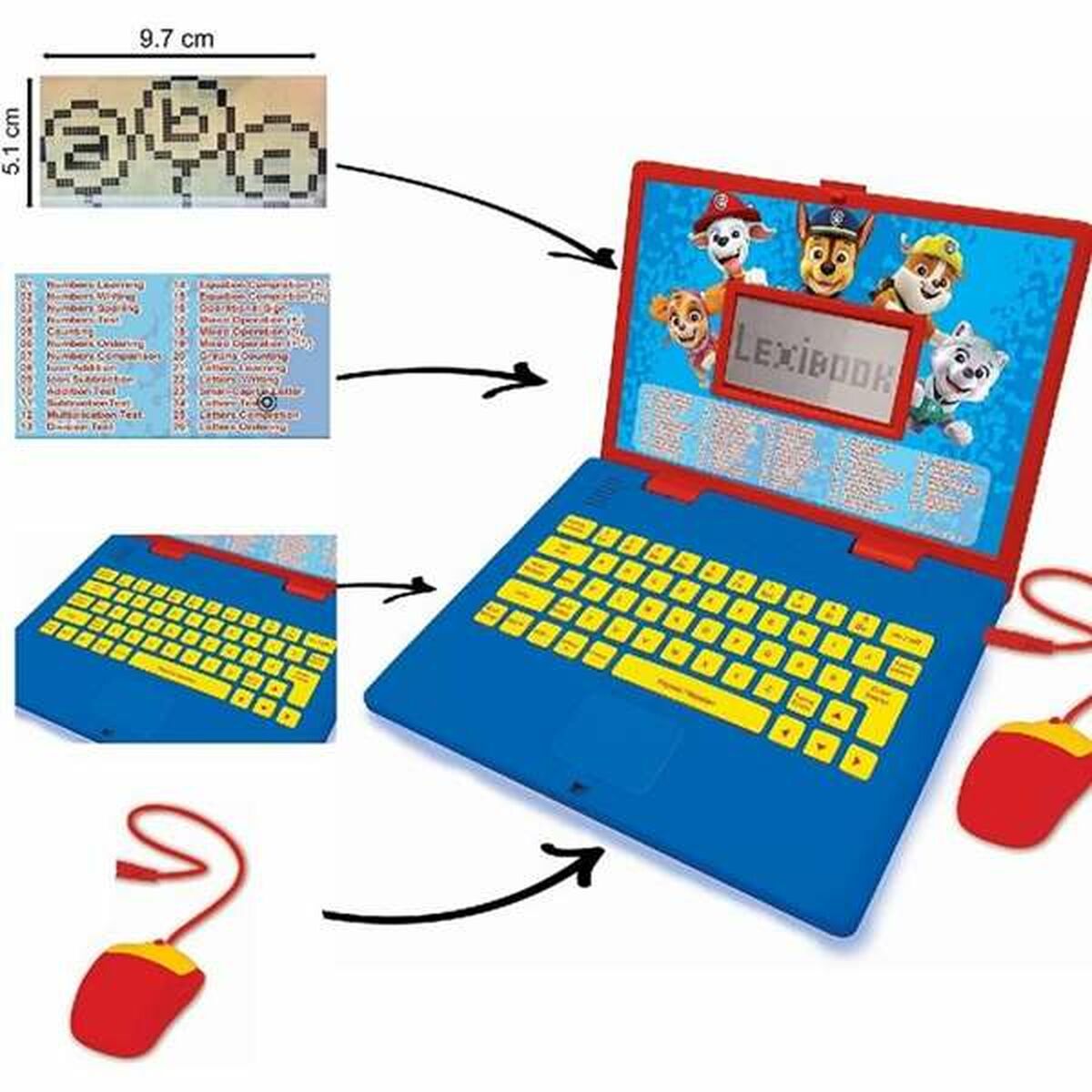 Computador portátil Lexibook JC598PAi2 ES ES-EN